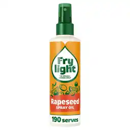 Morrisons Frylight Rapeseed Oil 1 Cal Cooking Spray offer