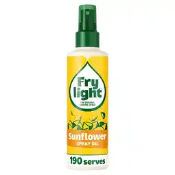 Morrisons Frylight Sunflower Oil 1 Cal Cooking Spray offer