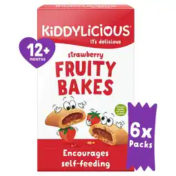 Morrisons Kiddylicious Strawberry Fruity Bakes Baby Snacks offer