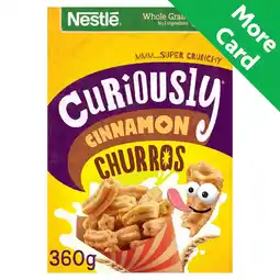 Morrisons Nestle Curiously Cinnamon Churros Cereal offer