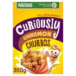 Morrisons Nestle Curiously Cinnamon Churros Cereal offer