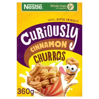 Morrisons Nestle Curiously Cinnamon Churros Cereal offer