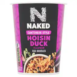Morrisons Naked Noodle Hoisin Duck Pot Snack offer