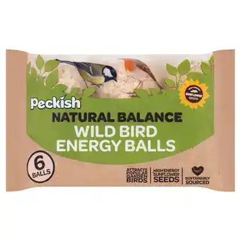 Morrisons Peckish Complete 6 Natural Balance Energy Balls offer