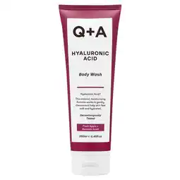 Sainsbury's Q+A Hyaluronic Acid Body Wash 250ml offer