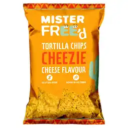 Morrisons Mister Free'd Cheezie Cheese Flavour Tortilla Chips offer