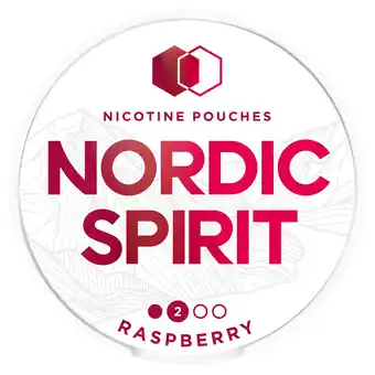 Morrisons Nordic Spirit Raspberry Nicotine Pouches offer