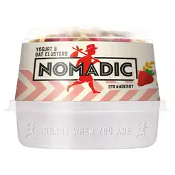 Iceland Nomadic Yogurt & Oat Clusters Strawberry 169g offer