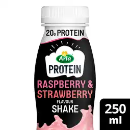 Iceland Arla Protein Raspberry and Strawberry Flavoured Milk 225ml offer