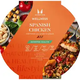 Iceland Myprotein Wellness Spanish Chicken 400g offer