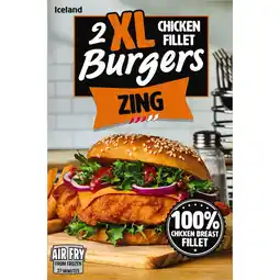 Iceland Iceland Zing 2 Chicken Breast Fillets 400g offer