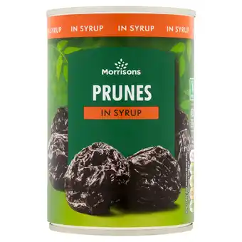 Morrisons Morrisons Prunes in Syrup (420g) offer