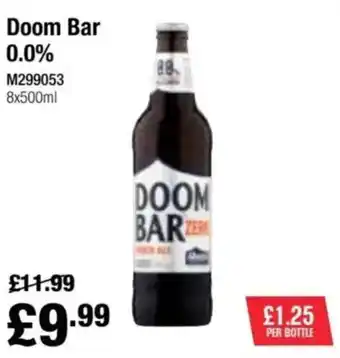 Makro Doom Bar 0.0% offer