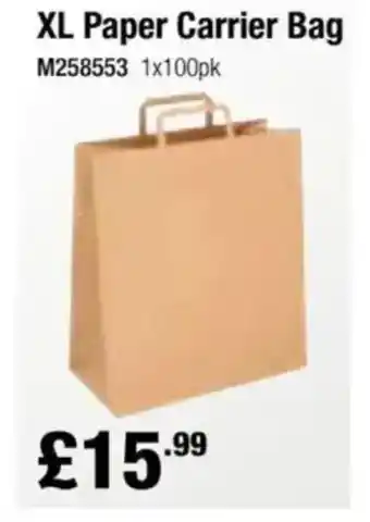 Makro XL Paper Carrier Bag offer