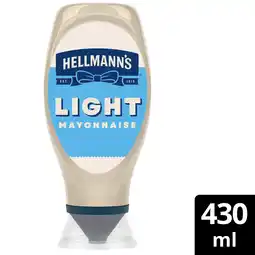 Iceland Hellmann's Condiment Light Mayonnaise 430 ml offer