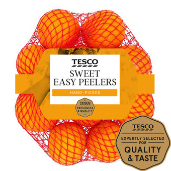 Tesco Tesco Clementine Or Sweet Easy Peeler Pack 600G offer