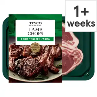 Tesco Tesco Lamb Chops 300G offer