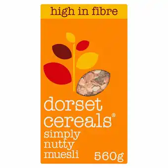Tesco Dorset Cereals Simply Nutty Muesli 560G offer