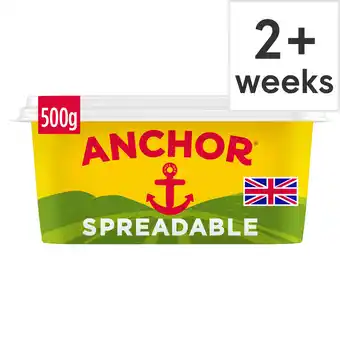 Tesco Anchor Salted Spreadable 500G offer