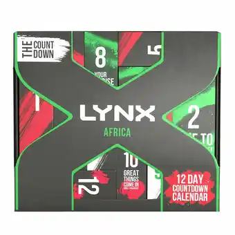 Lynx Africa Countdown Calendar