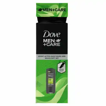 Asda Dove Men+Care Body Wash & Socks Gift Set offer