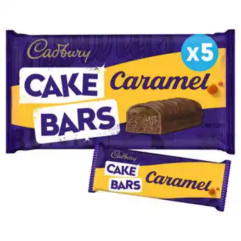 Asda Cadbury 5 Caramel Cake Bars offer