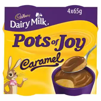 Asda Cadbury Pots of Joy Dairy Milk Caramel Dessert offer