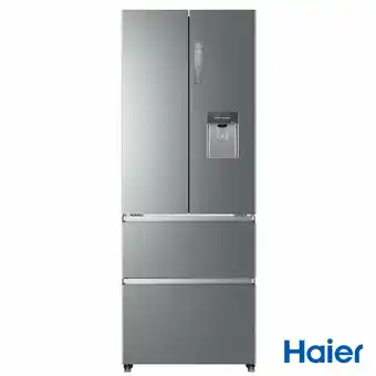 Costco Haier HEFR3719FWMP, Multidoor Fridge Freezer, F Rated in Stainless Steel offer