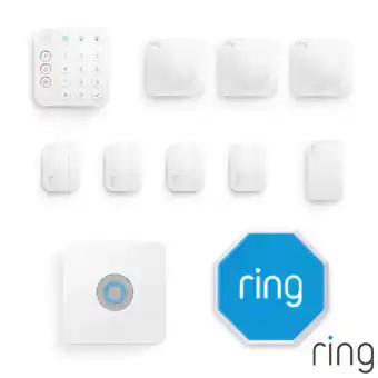 Costco Ring 11pc Alarm Starter Kit with Outdoor Siren offer