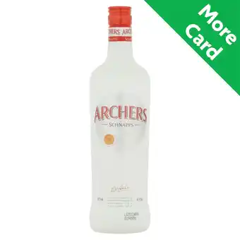 Morrisons Archers Schnapps offer