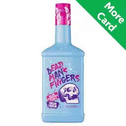 Morrisons Dead Man's Fingers Blue Raspberry Tequila Cream Liqueur offer