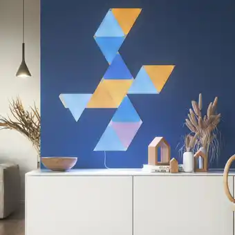 Costco Nanoleaf Smart Light Shapes Triangles Starter Kit - 12 Panels offer