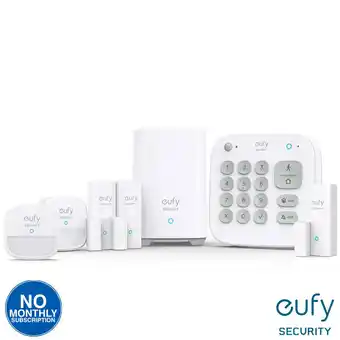 Costco eufy 7 Piece Alarm Bundle with Homebase Local Device Storage offer