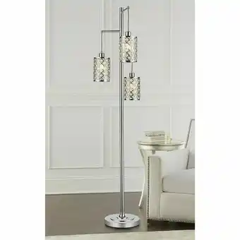 Costco Gisele Crystal 3 Arm Floor Lamp offer