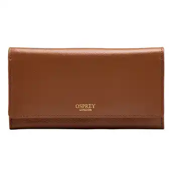 Costco Osprey London Nappa Leather Women's Purse, Tan with Gift Box offer