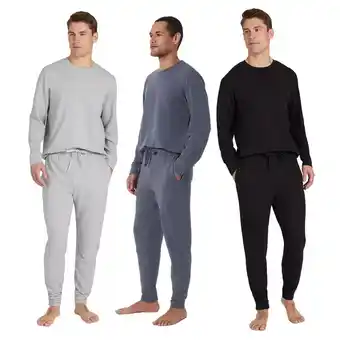Costco 32 Degrees Men's Ultra Stretch Cotton Lounge Set in 3 Colours and 4 Sizes offer