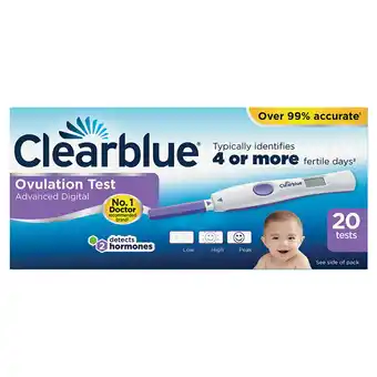 Costco Clearblue Digital Ovulation Test Sticks, 20 Tests offer