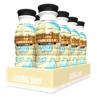Costco Grenade Carb Killa White Chocolate High Protein Shake, 8 x 330ml offer