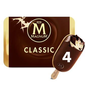 Sainsbury's Magnum Ice Cream Classic Chocolate 4x110ml offer