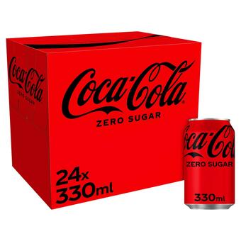 Sainsbury's Coke Zero Sugar 24x330ml offer