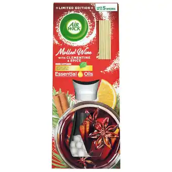 Sainsbury's Air Wick Limited Edition Reed Diffuser, Mulled Wine offer