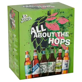 Sainsbury's All About the Hops Ale Mixed Pack Bottles 6x500ml offer
