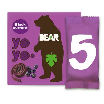 Sainsbury's BEAR Fruit Yoyos Blackcurrant Multipack x5 20g offer