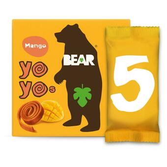 Sainsbury's BEAR Fruit Yoyos Mango Multipack x5 20g offer
