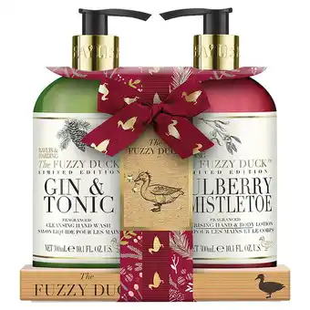 Sainsbury's Baylis & Harding The Fuzzy Duck Winter Wonderland Bottle Set x2 offer