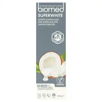 Sainsbury's Biomed Superwhite Coconut Tp 75ml offer