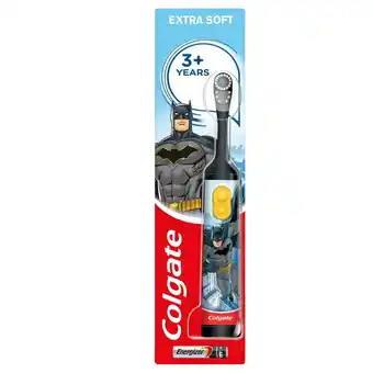 Sainsbury's Colgate Kids Batman Extra Soft Battery Toothbrush. 3+ Years offer