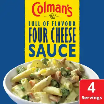 Sainsbury's Colman's Sauce Mix Four Cheese Sauce 35g offer