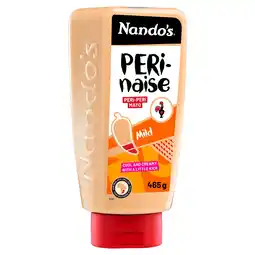 Iceland Nando's Perinaise Peri-Peri Mayonnaise 465g offer