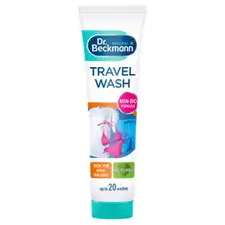 Asda Dr Beckmann Original Non-Bio Travel Wash 100ml offer